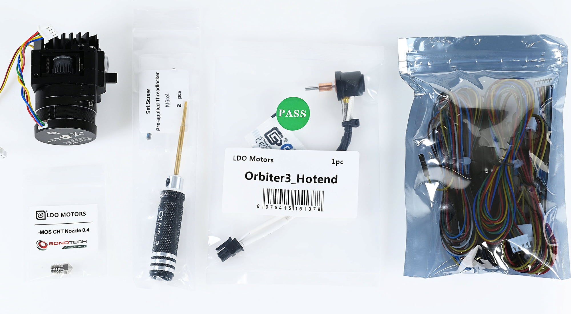 LDO Motors Smart Orbiter Extruder V3.0 - 1 pc