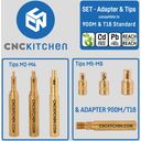 CNC Kitchen Soldering Tips + 900M & T18 adapter - 1 set