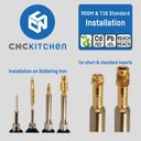 CNC Kitchen Smelthulpmiddelen + 900M & T18 Adapter - 1 Set