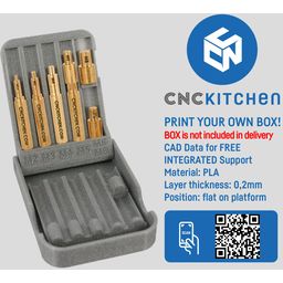 CNC Kitchen Sulatusapuvälineet + 900M & T18-adapteri - 1 setti