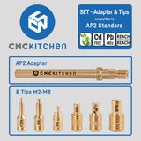 CNC Kitchen Einschmelzhilfen + AP2 Adapter