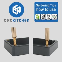CNC Kitchen Spájkovacie hroty + adaptér AP2 - 1 sada