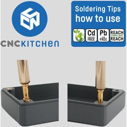 CNC Kitchen Smelthulpmiddelen + Ersa 102 Adapter - 1 Set