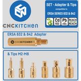 CNC Kitchen Soldering Tips + Ersa 832 & 842 Adapters