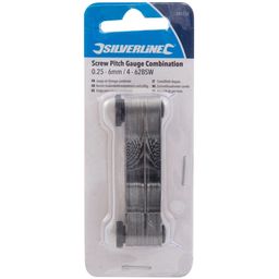 Silverline Thread Gauge Combo - Metric and Imperial