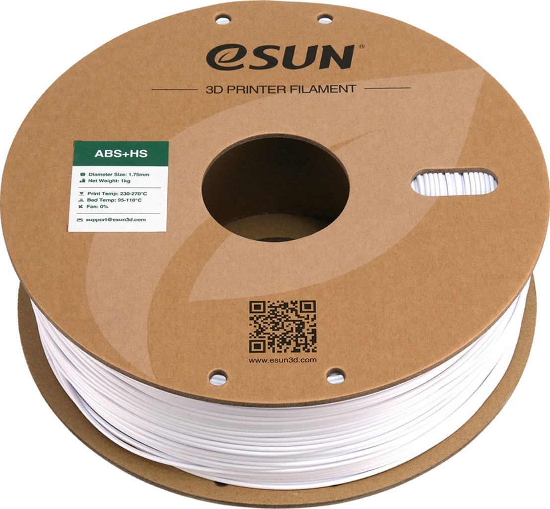 eSUN ABS+HS Cold White - 1,75 mm / 1000 g