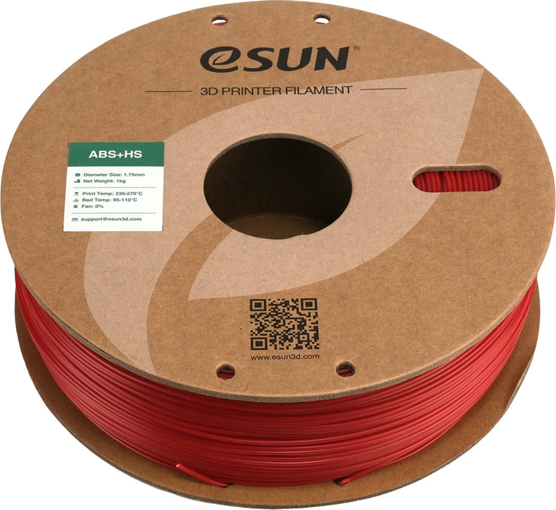 eSUN ABS+HS Fire Engine Red - 1,75 mm / 1000 g