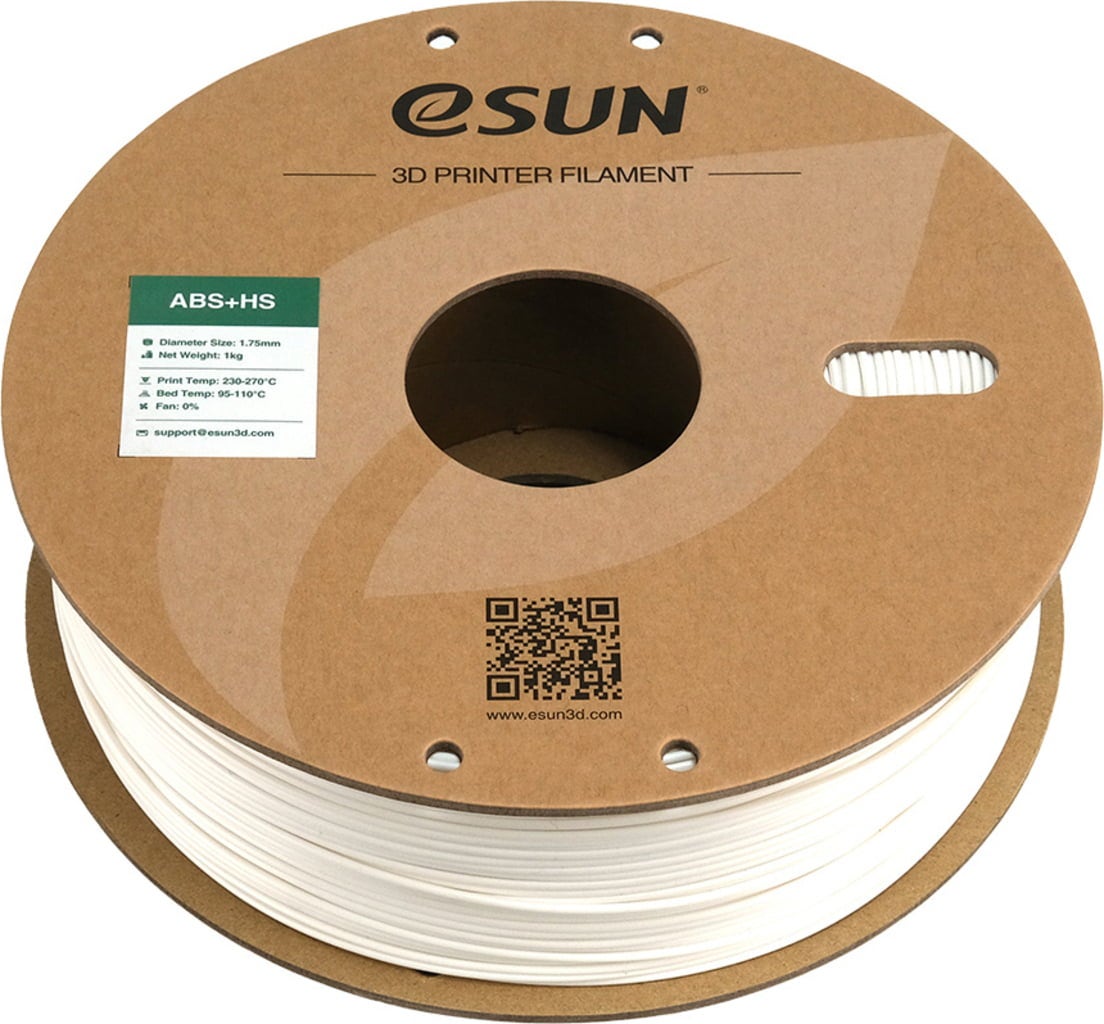 eSUN ABS+HS White - 1.75 mm / 1000 g