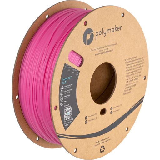 Polymaker PolyLite PLA Temperature Color Change - Purple/Pink ...