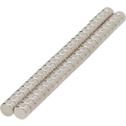 3DJAKE Magnets N35 - Set of 50 - 6 x 2 mm