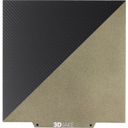 3DJAKE Plaque d'Impression PET/PEI Carbon - 230 x 230 mm