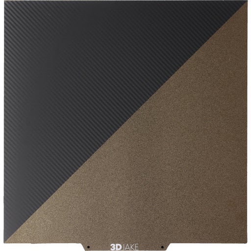 3DJAKE PET/PEI Bauplatte Carbon - 330 x 330 mm