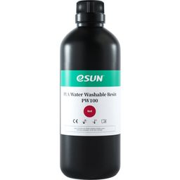 eSUN PW100 PLA Water Washable Resin Red - 1.000 grammi