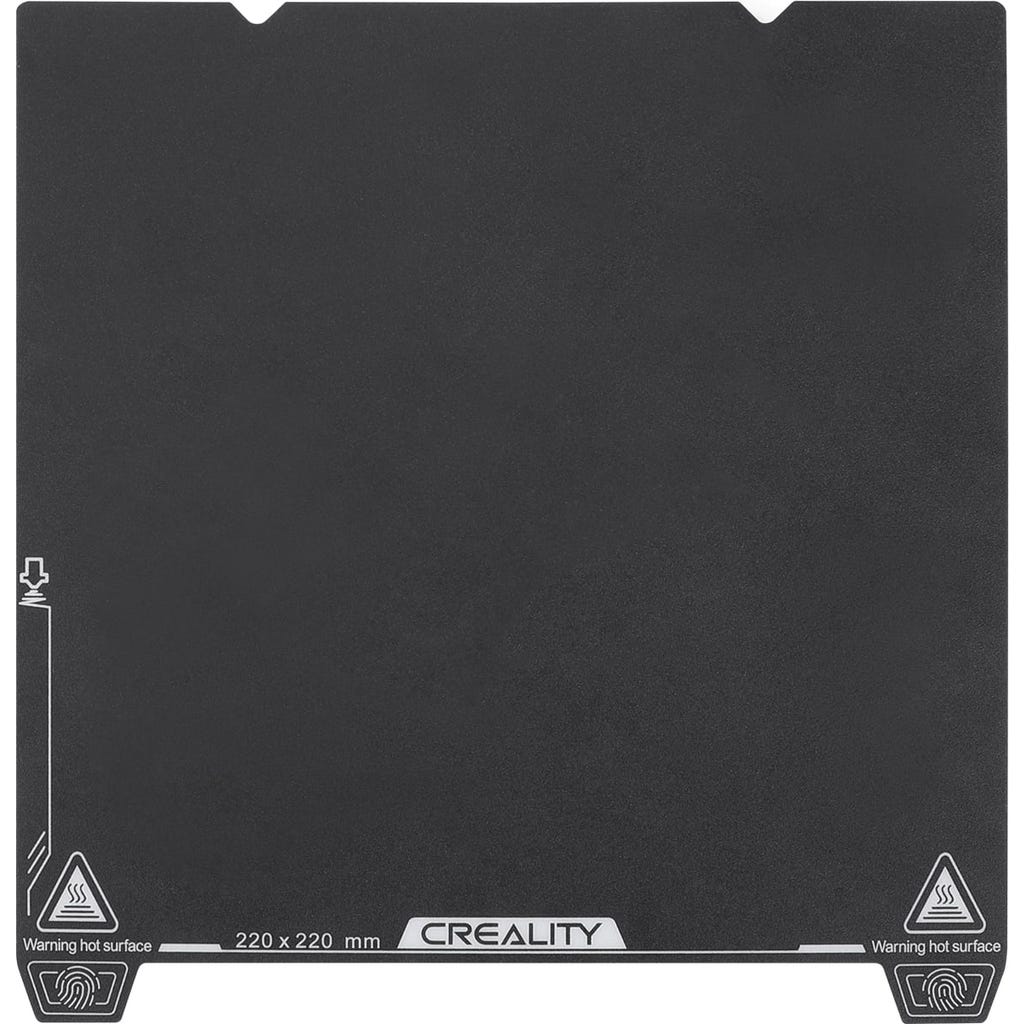 Creality Hi Epoxidharz Bauplatte 280x265mm – Flexible Federstahlplatte, Hitzebeständig, Verschleißfest
