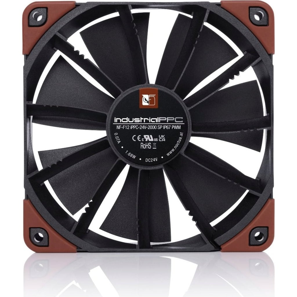 Noctua NF-F12 industrialPPC-2000 PWM 3個 Noctua NF-F12 industrialPPC-2000 PWM 120x120x25mm, 2000rpm