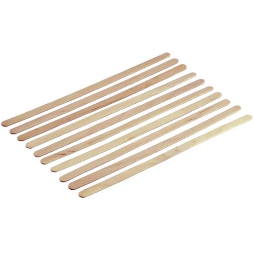 Everglue Wooden Stir Sticks - 10 Pieces - 1 pkg.