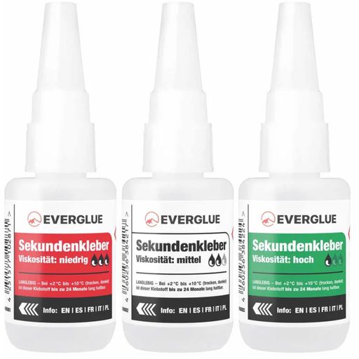 Everglue Superglue - Set of 3