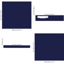 Panda Fur Faux Leather Protective Wrap for the Bambu Lab X1C - Dark Blue