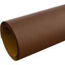 Panda Fur Faux Leather Protective Wrap for the Bambu Lab X1C - Brown