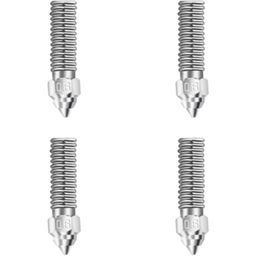 Hardened Steel Nozzle for T500 - Set of 4 - 0.6 mm