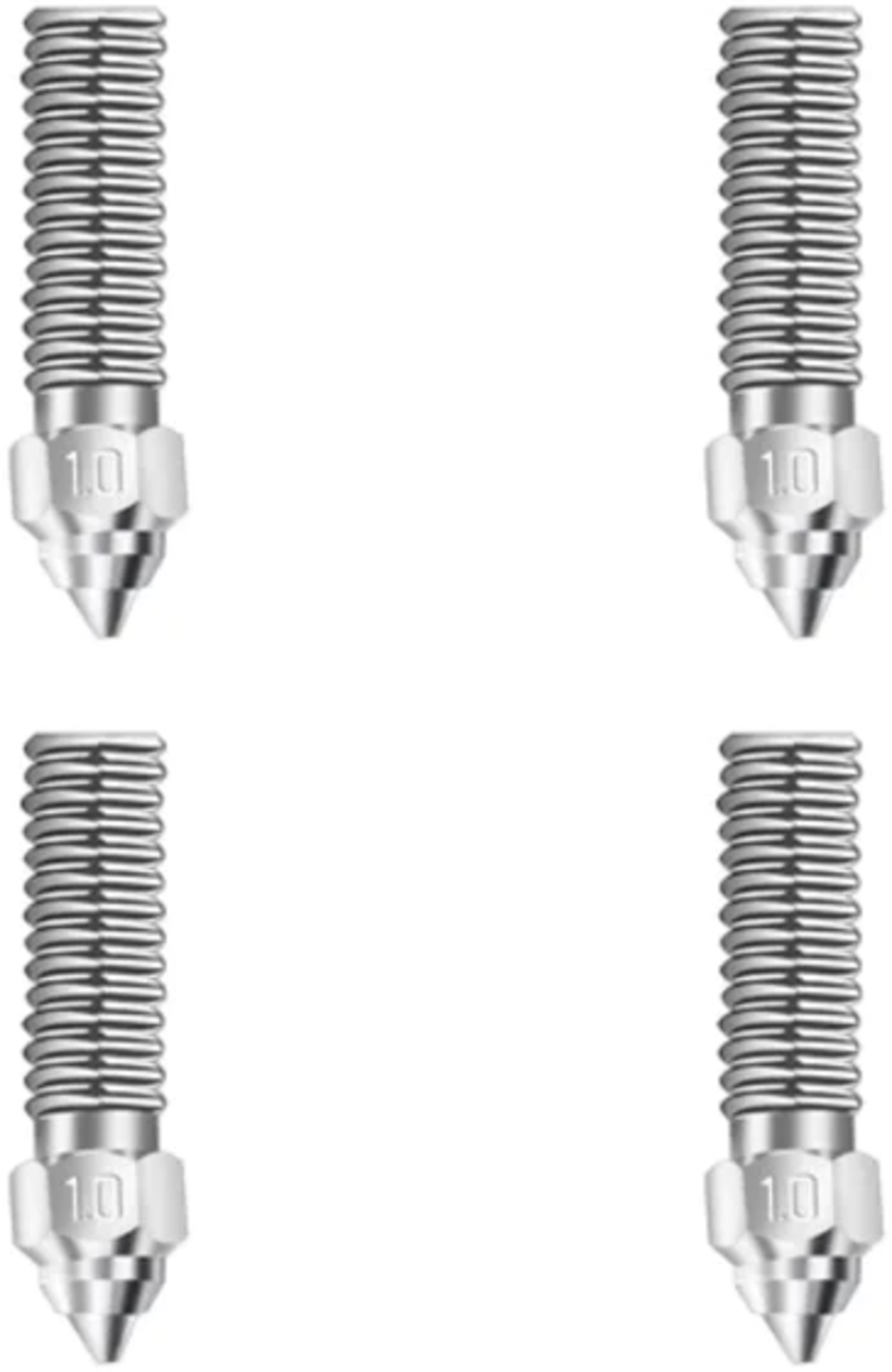 Hardened Steel Nozzle for T500 - Set of 4