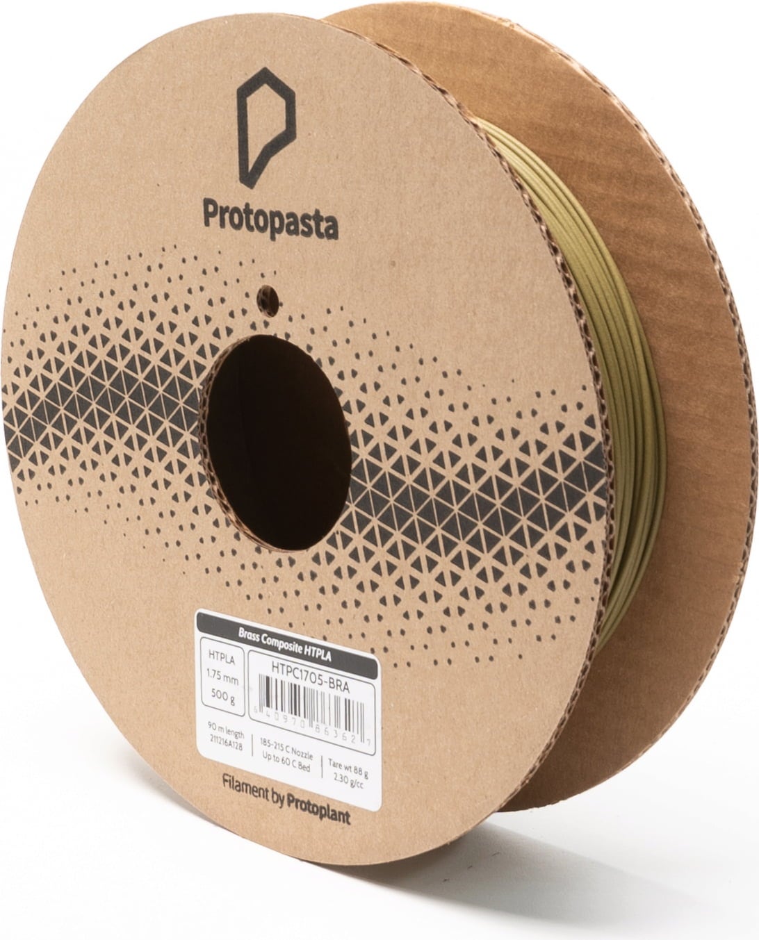 Protopasta Brass Composite HTPLA - 1,75 mm / 500 g
