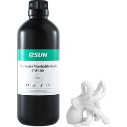 eSUN PW100 PLA ​​Water Washable Resin White - 1.000 g