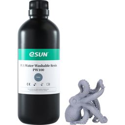 eSUN PW100 PLA Water Washable Resin Gray - 1.000 g