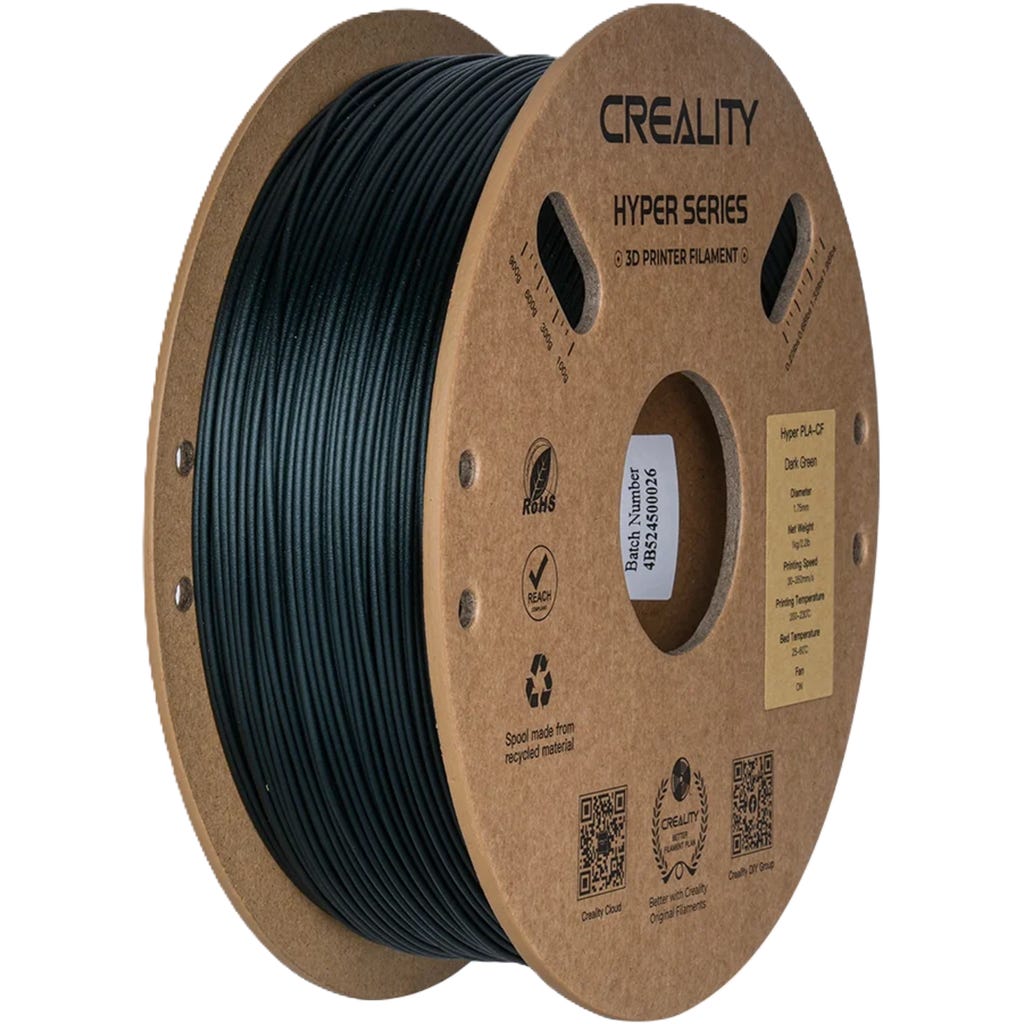 Creality Hyper PLA-CF Dark Green - 3DJake International