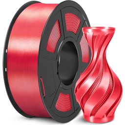 SUNLU Silk PLA+ Red - 1.75 mm / 1000 g