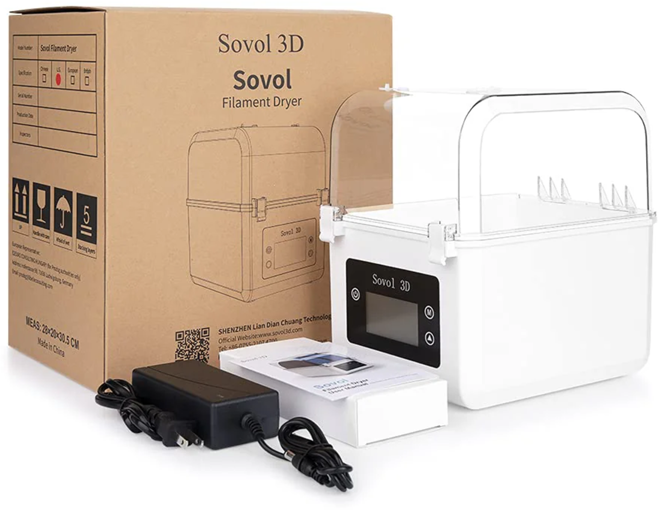 Sovol Filament Drying Box - 1 pc