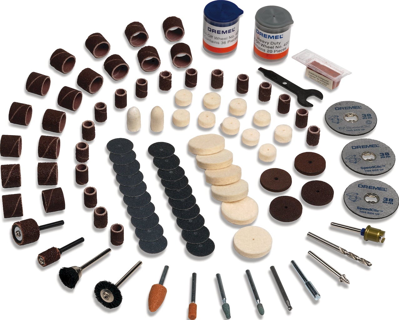 Dremel Coffret de 150 Accessoires Multi-Usage - 1 kit