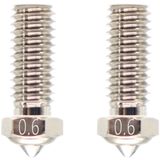 Plated Copper Nozzle voor X-Smart 3/X-Plus 3/X-Max 3/Q1-Pro, Set van 2