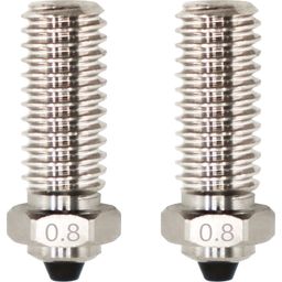 Bimetal Nozzle for X-Smart 3/X-Plus 3/X-Max 3/Q1-Pro - Set of 2 - 0.8 mm