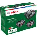 Bosch Starter Set 18V con Batería y Cargador - 2 x 2,5Ah