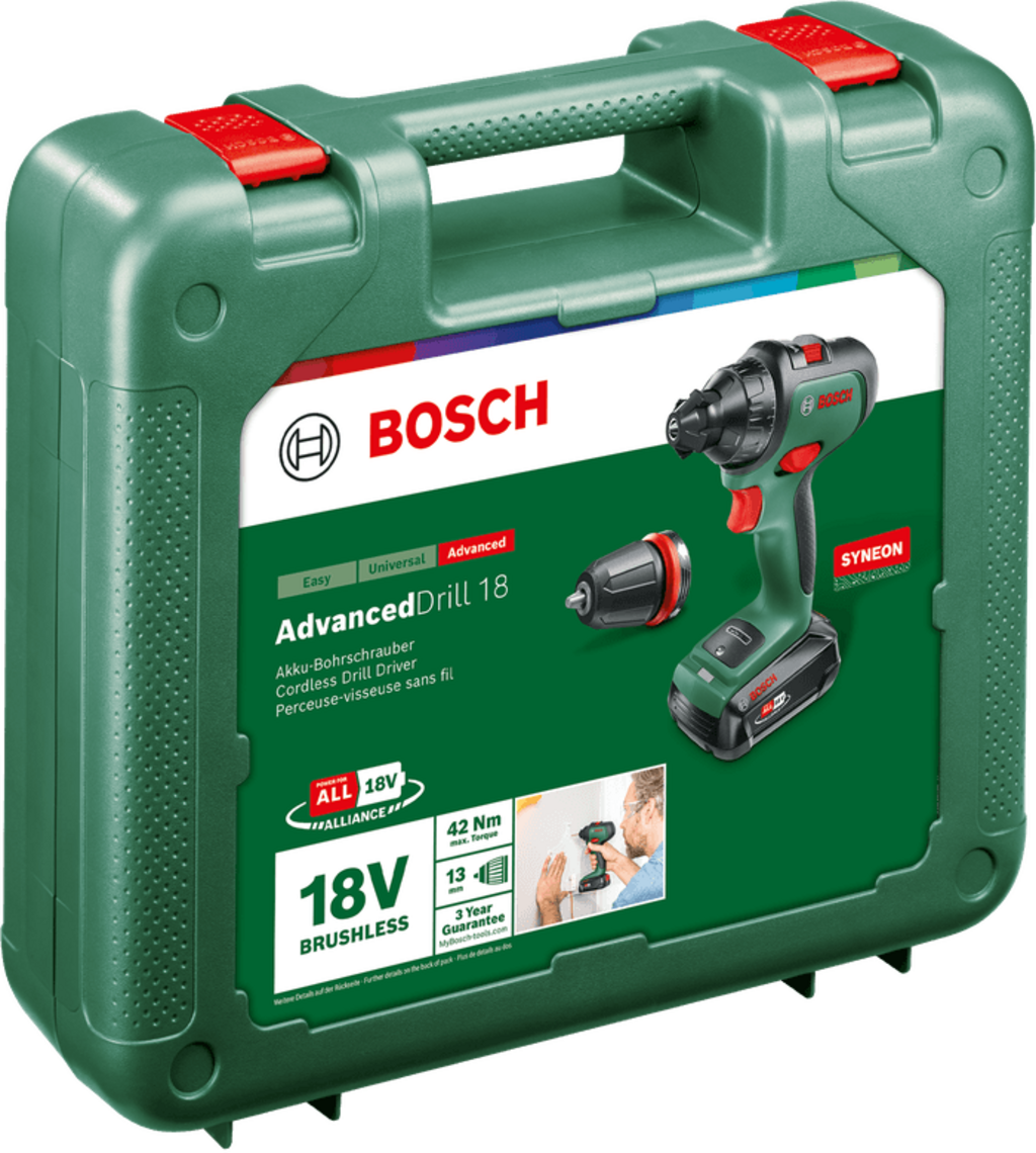 Bosch Home & Garden AdvancedDrill 18 - 1 x 2.5Ah