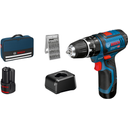 Bosch GSB 12V-15 Aku šroubovák - 2x 2,0Ah
