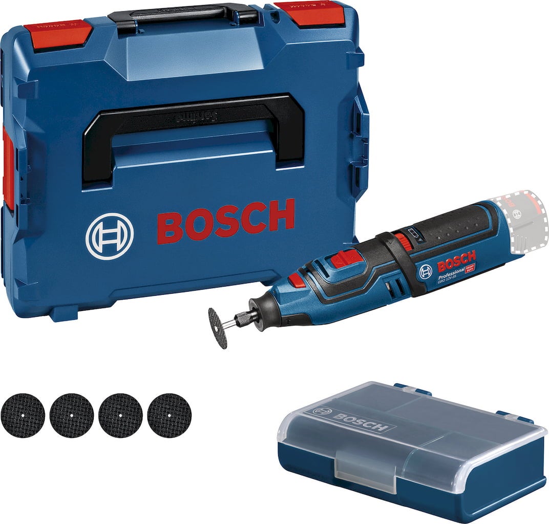 Bosch GRO 12V-35 Cordless Rotary Tool - Without battery