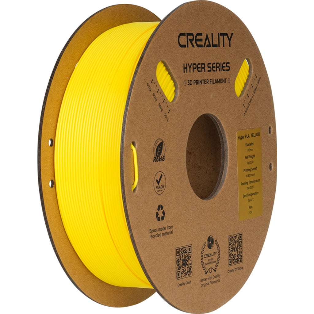 Creality Hyper PLA Yellow - 3DJake International