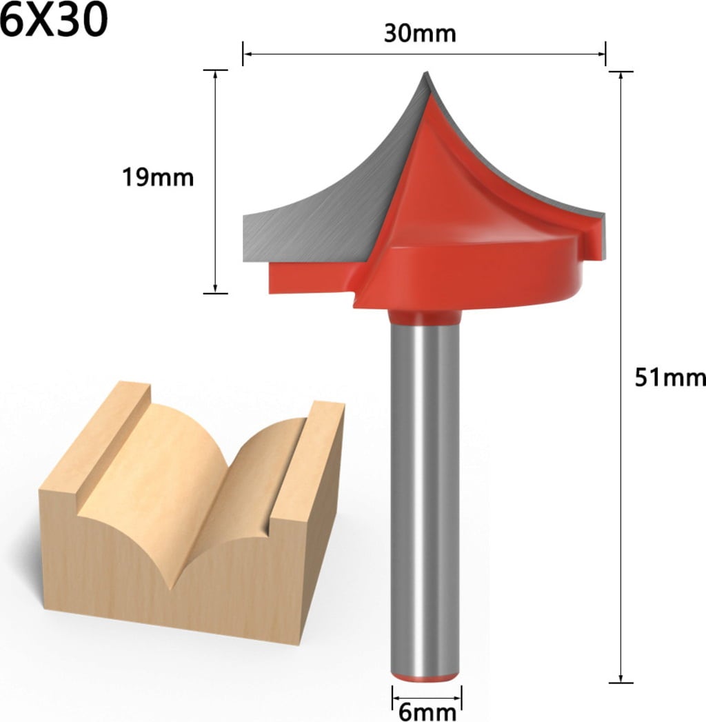 TwoTrees Profile Cutter 6 mm - Set of 10 - 1 set