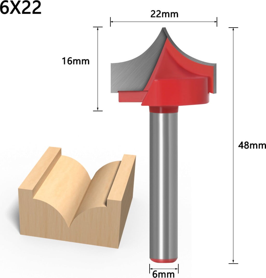 TwoTrees Profile Cutter 6 mm - Set of 10 - 1 set