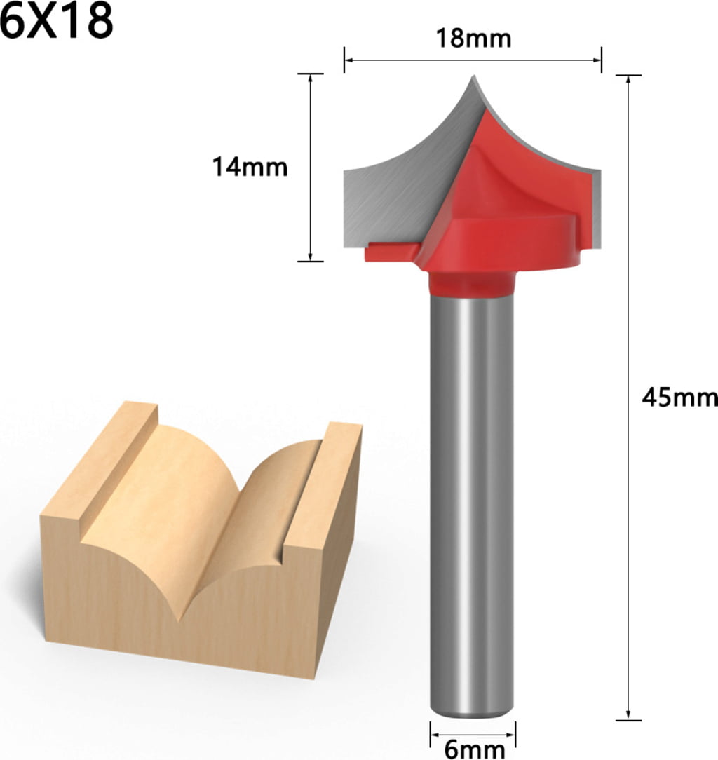 TwoTrees Profile Cutter 6 mm - Set of 10 - 1 set