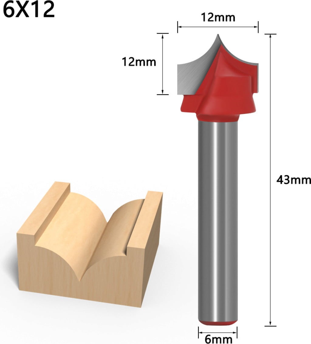 TwoTrees Profile Cutter 6 mm - Set of 10 - 1 set