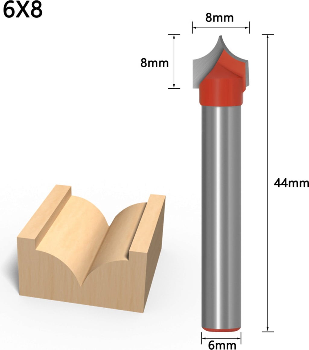TwoTrees Profile Cutter 6 mm - Set of 10 - 1 set