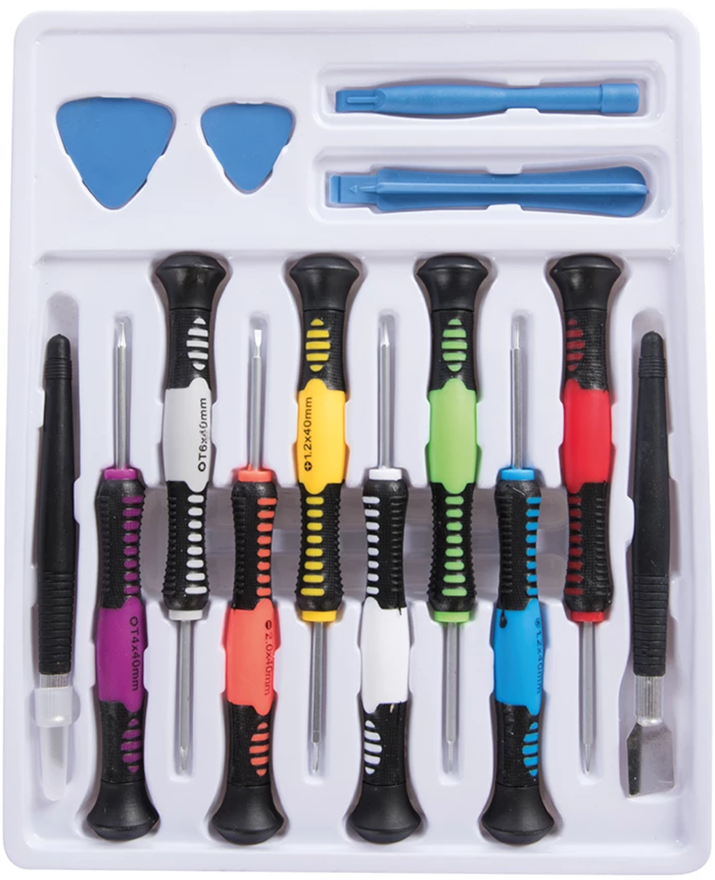Silverline Mobile Phone Repair Tool Set - 16 pieces - 1 set