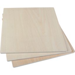 Creality Set de Paneles de Madera de Tilo - 300 x 300 x 10 mm