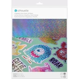 Silhouette Printable Sticker Sheets - Holographic Dots
