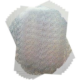 Silhouette Printable Sticker Sheets - Holographic Dots