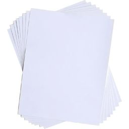 Silhouette Printable Sticker Paper - White