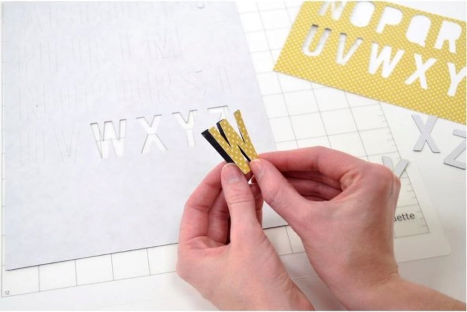 Silhouette Adhesive Magnet Paper - 1 set